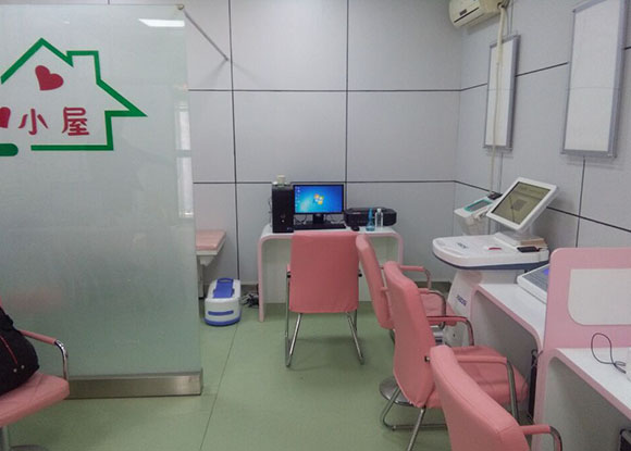广西贺州市卫计局参观金台区健康一体机
